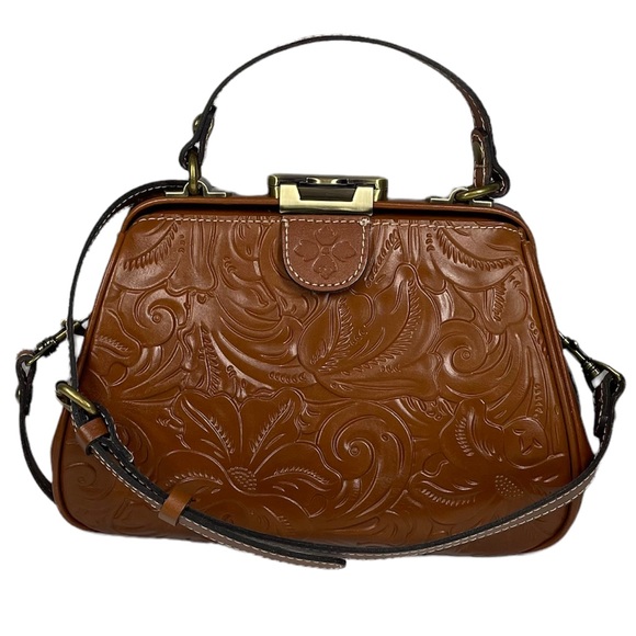 Patricia Nash Bags Patricia Nash Gracchi Frame Handbag Purse Tooled